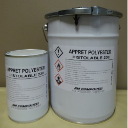 Apprêt polyester pistolable