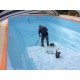 PISCINE gelcoat bleu liner