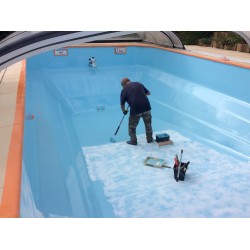 PISCINE gelcoat bleu