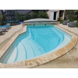 PISCINE gelcoat blanc perlé 1013
