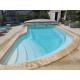 PISCINE gelcoat blanc perlé 1013