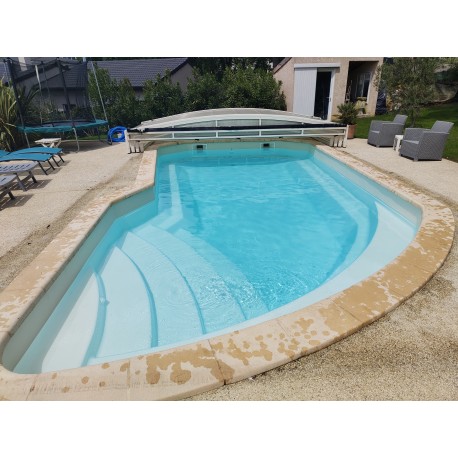 PISCINE gelcoat blanc perlé 1013