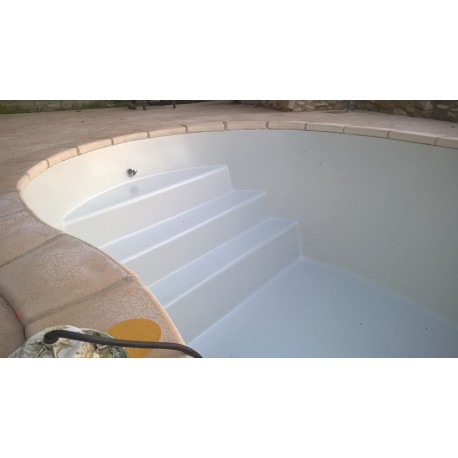 PISCINE gelcoat blanc 9002