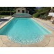 PISCINE gelcoat blanc perlé 1013