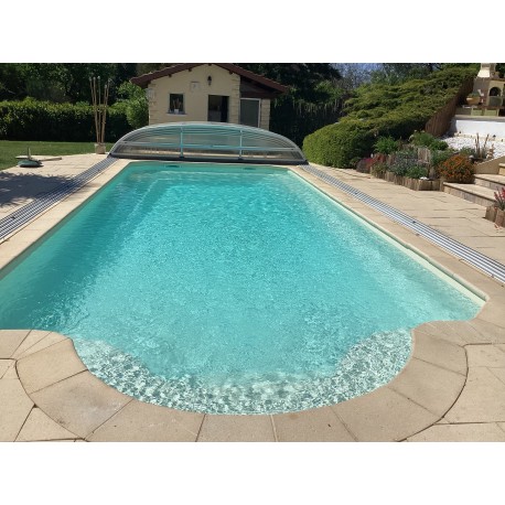 PISCINE gelcoat blanc perlé 1013