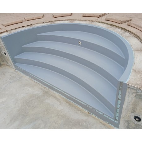 PISCINE gelcoat gris 7047